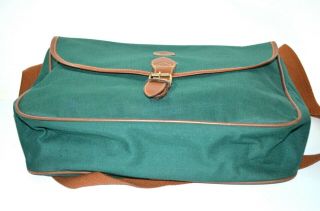 Polo Ralph Lauren Bag Green Duffle Travel Case Polo Carry On Tote Bag Vintage 3