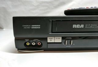 RCA HiFi Stereo Four Head VCR Plus Model VR646HF With Remote 2