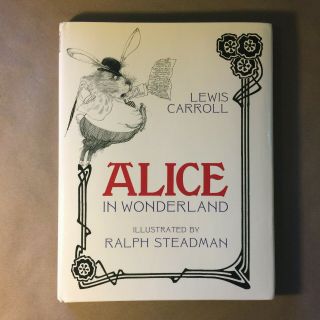 Alice In Wonderland: Lewis Carroll,  Ralph Steadman (first Thus,  Hardcover)