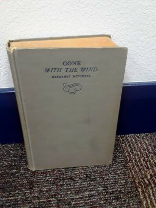 Gone With The Wind Margaret Mitchell 1936 First Printing May 1936 First Edition