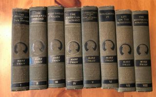 The Complete Of Mark Twain Set Of 8: I Through Viii