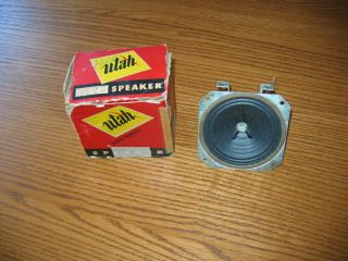 Utah 4 Inch Speaker 3.  2 Ohm With 2500 Ohm Field Coil