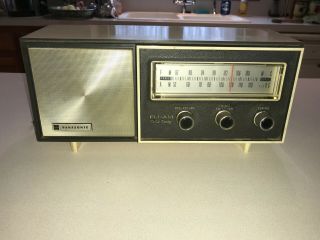 Vintage Panasonic Model Re - 6137 Am - Fm 7 Transistor,  7 Diode Radio Retro