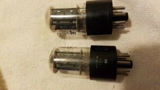 Pair / Two (2) RCA 6SN7GTB Vacuum Tubes with Boxes,  TV - 7D/U,  Same codes 8