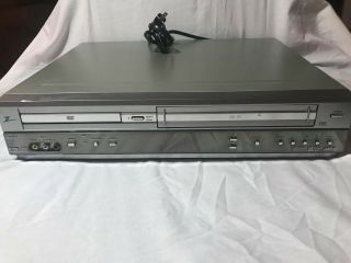 Zenith Xbv243 Dvd Vcr Player Video Cassette Vhs Silver Combo Great