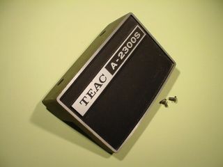 Teac A - 2300s Reel To Reel Tape Recorder Head Stack Cover & Screw (s/h)
