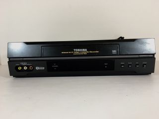 Toshiba W - 522 Vcr Video Cassette Recorder 4 Head Hifi Vhs Player