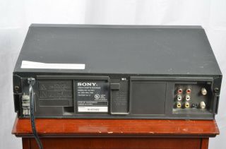 Sony SLV - N51 Hi - Fi 4 Head Video Cassette Recorder VHS VCR 3