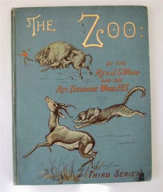 The Zoo,  J.  G.  Wood,  1892,  Natural History Illustrated,  1st,  Colquhoun Of Luss