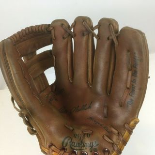 Rawlings Bill Madlock Baseball Glove Vintage Pg40 Right Hand Leather 9 "