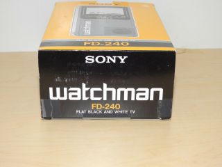 Vintage Sony Watchman FD - 240 - and box, 5