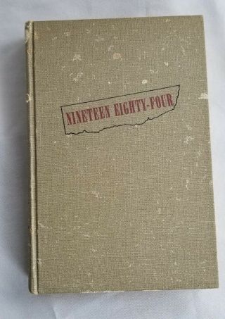 1949 Nineteen Eighty - Four (1984) George Orwell First American Edition