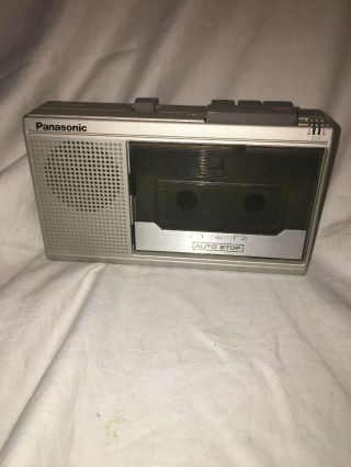 Vintage Panasonic Rq - 341a Portable Cassette Recorder Player