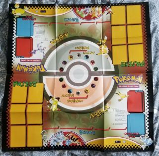 Vintage 1999 Pokemon Play Mat - Base Set Trading Card Game Wotc
