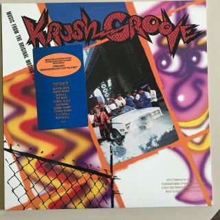Vintage Vinyl 1985 Krush Groove Soundtrack Hip Hop Near