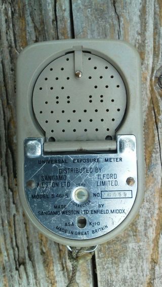 VINTAGE WESTON MASTER EXPOSURE / LIGHT METER WITH LEATHER CASE. 4