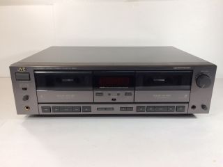 Vintage Jvc Td - W307 Stereo Double Cassette Deck Dolby B - C Nr Pro  Dual