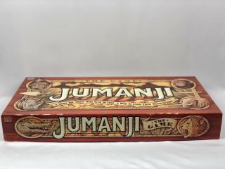 1995 Vintage Milton Bradley Jumanji Journey Board Game 100 Complete