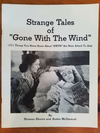 Strange Tales Of " Gone With The Wind " 1980 & Bonus Margaret Mitchell - S/h