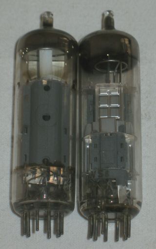 2 Vintage Tubes Valvo Philips Ecl 86 Ecl 86 Tube Good Values For Tube Amp