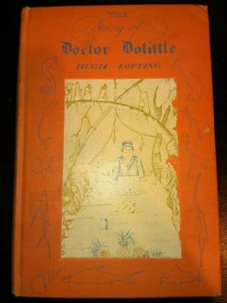 1920 The Story Of Doctor Dolittle By Hugh Lofting,  1st Edition First Printing