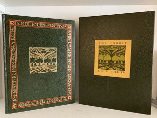 The Hobbit Or There And Back Again By J.  R.  R.  Tolkien 1966 Slipcase Hc