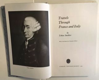 The Folio Society - Travels Through France and Italy by Tobias Smollett,  1979 3