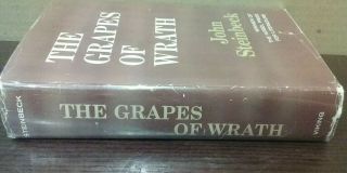 1939 The Grapes of Wrath - John Steinbeck - Hardcover Book Viking Pulitzer Nobel 3