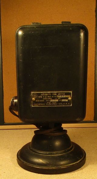 Vintage General Electric Time Switch Type T - 12 Model 3t12