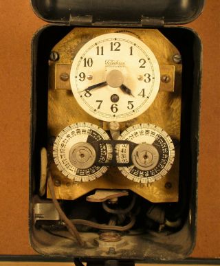 Vintage General Electric Time Switch type T - 12 model 3T12 4