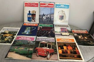 Shire Album Books Various X11 Pewter,  Trolleybuses,  Goss,  Vintage