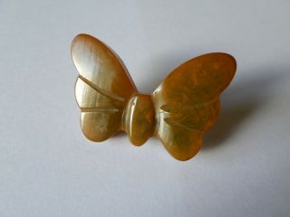 Vintage Circa Early 20th Century Butterfly Brooch Possibly Bakelite