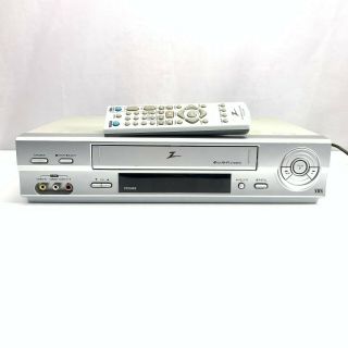 Zenith Vcs442 Vcr 4 - Head Video Cassette Recorder Remote 6711r1n156b Av Cables