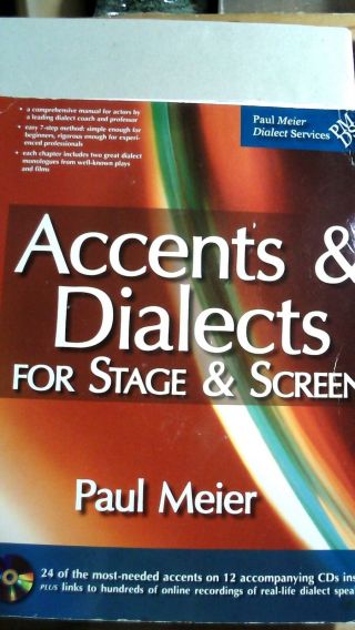 Paul Meier / Accents & Dialects For Stage & Screen With 12 Cds 2010