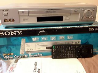 Sony Slv - N700 Video Cassette Recorder Vhs Hi - Fi