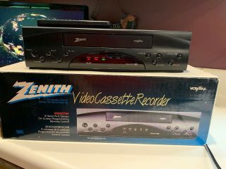 Zenith VR4207HF VHS VCR Plus With Remote And Box 4
