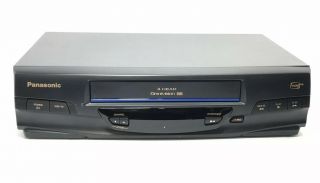 Panasonic Pv - V4020 4 Head Omnivision Vcr Vhs Player Recorder Hi - Fi Stereo
