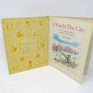 A Year in the City Little Golden Book Vintage 1948 48 A 1st Edition Children 2