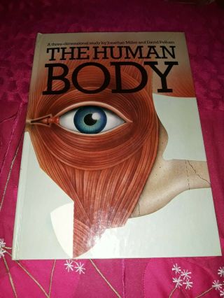 The Human Body 3d Pop Up Book By Jonathan Miller,  David Pelham 1983 1st Ed Vgc