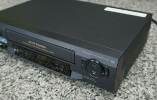Sony SLV - N51 Hi - Fi Stereo 4 Head VHS Player Recorder VCR W/ Cables,  Tape 3