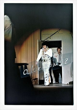 Elvis Presley Vintage Concert Photo - Mobile,  Al - June 2,  1975 (eve)