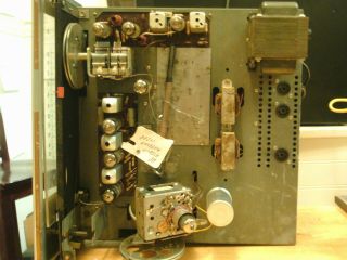 Crestmark Model 1034 Vacuum Tube Stereo AM/FM Receiver Amplifier Chassis 2