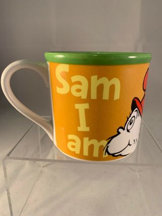 Vintage Dr.  Seuss Sam I Am Coffee Tea Mug Cup 2002 Vandor