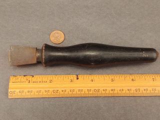 Vintage Cobbler Hand Tool 5 6 Edge Setter Glazing Iron Cordwainer Leather (b)