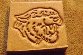 Leather Tools/ Vtg Midas 1 " Stamp 8365 Panther Head Dl 55