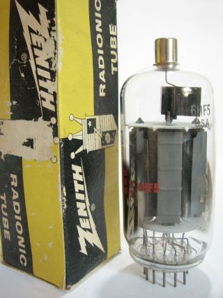 One 1970 Sylvania/Zenith 6HF5 tube - Precision 10 - 60 (Stock : A28) 2