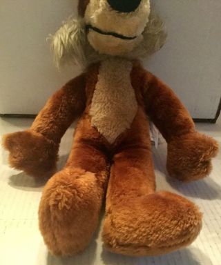 Vintage 1971 Wile E Coyote 18” Plush By Mighty Star Warner Bros. 3