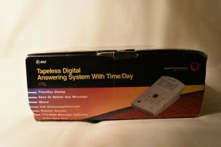 Vintage AT&T Tapeless Digital Answering System with Time/Day 1715 5