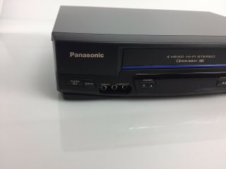 Panasonic 4 Head Hi - Fi Stereo OmniVision VCR VHS PV V4521 2