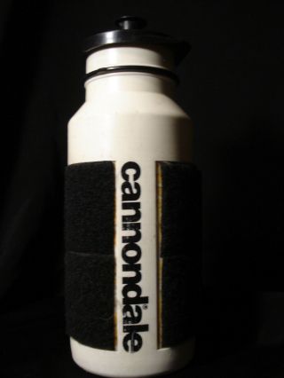 Cannondale Vintage Velcro Bicycle Water Bottle And Holder